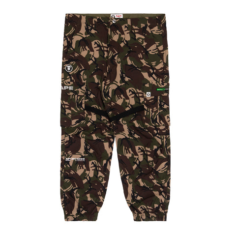 Camouflage Print Cargo Pants Y2k Streetwear Random Print - Temu